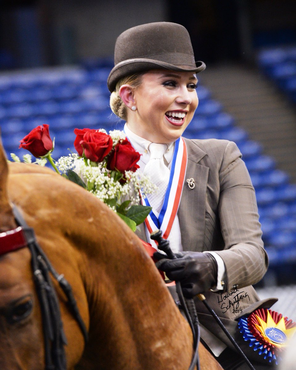 USequestrian's tweet photo. Kay Claims Top Honors at USEF Saddle Seat Medal Final @AmericanRoyal! Read more about it: https://t.co/aQ5bQv4HWb https://t.co/vm91zHBDlx