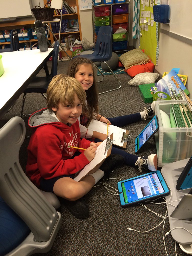KBush_gses's tweet photo. Students in 2B are researching different types of weather on this rainy day! @gsesdallas #pebblego https://t.co/tNjdgBE6up