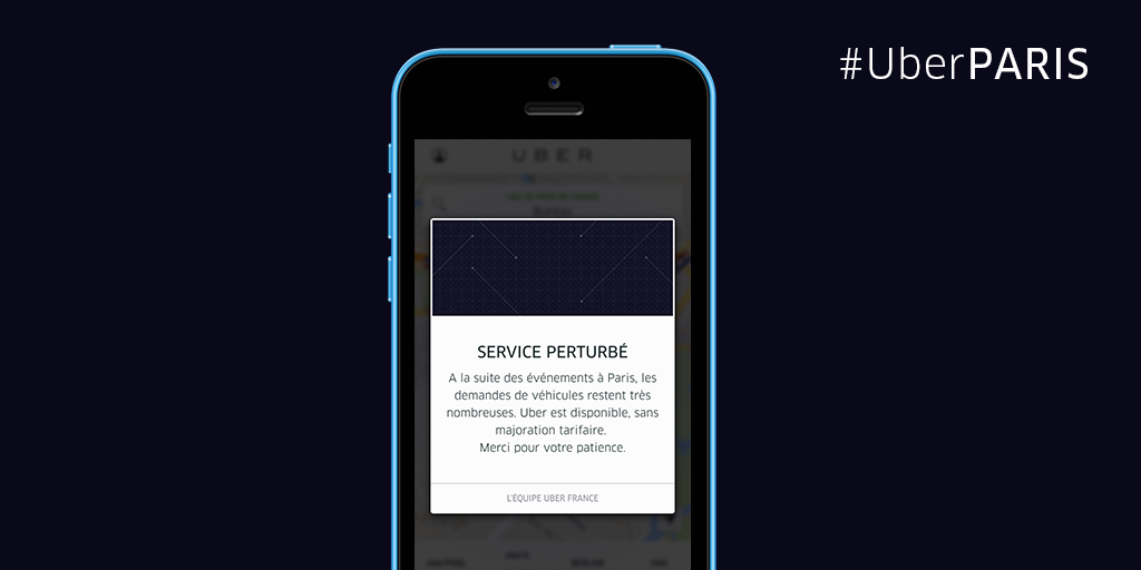 Uber France tweet media