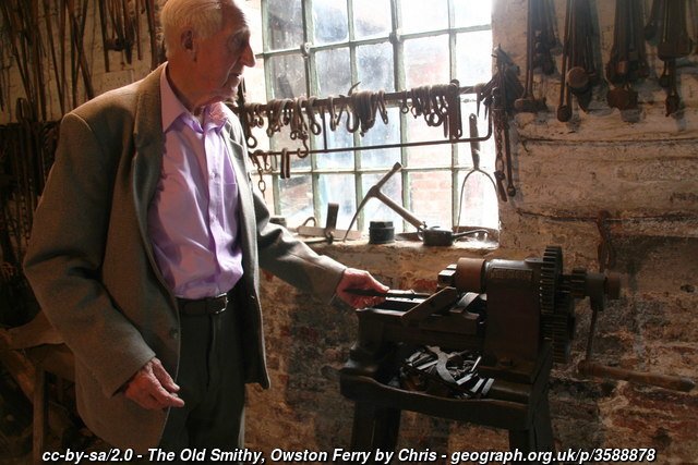 The Old Smithy, #OwstonFerry © Chris geograph.org.uk/photo/3588878 #Lincolnshire #Museum @Visit_Lincs