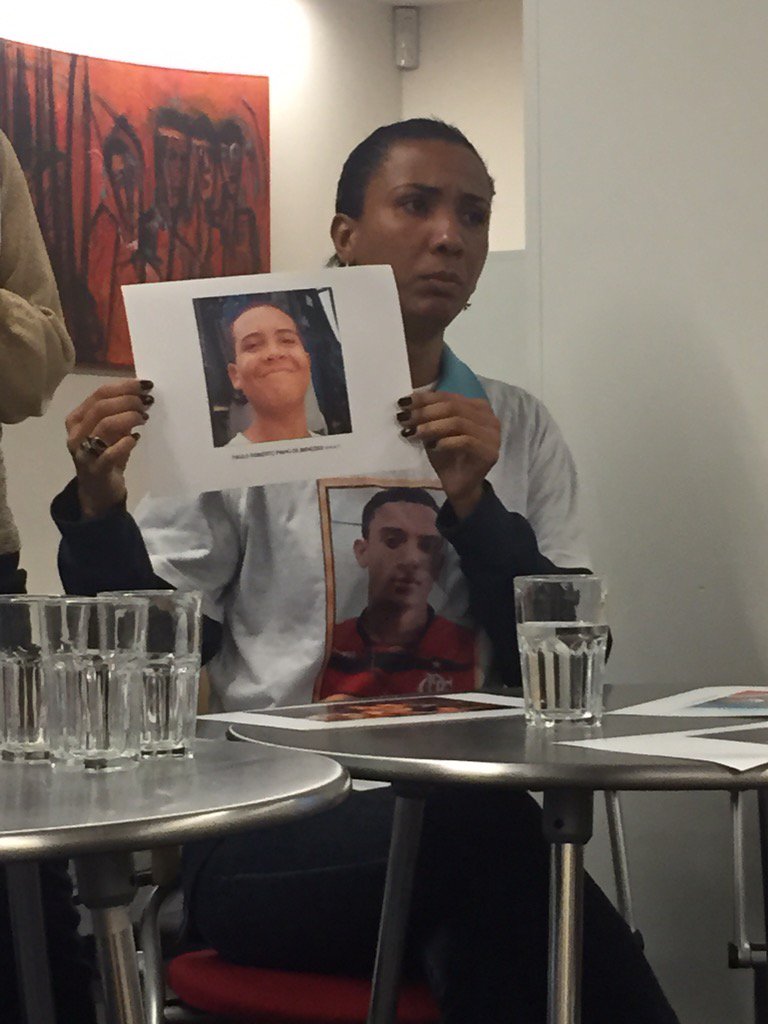 AIUKSthAmerica's tweet photo. Such amazing strength "A favela resident has as much worth as any other life." Ana Paula, 2015 #SayNoToExecutions https://t.co/V8wEp2jlBc