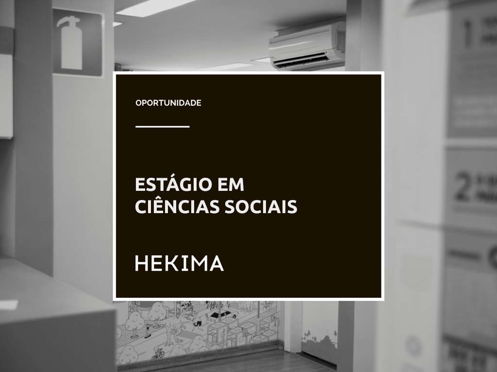 É estudante de Ciências Sociais e se interessa por Big Data? We want you!   Saiba mais: bit.ly/estagiobd