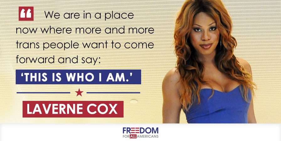 It's Transgender Awareness Week! RT this <a href="/Lavernecox/">Laverne Cox</a> quote, and learn more at @GLAAD: bit.ly/1NzJeNT #LGBT
