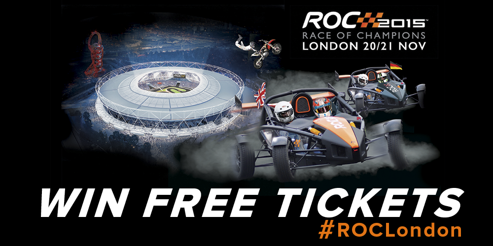AlpineF1Team's tweet photo. RT this tweet for a chance to win a pair of FRIDAY tickets @RaceOfChampions!!
#ROCLondon. We repeat, FRIDAY tickets! https://t.co/wQDEn2uzea