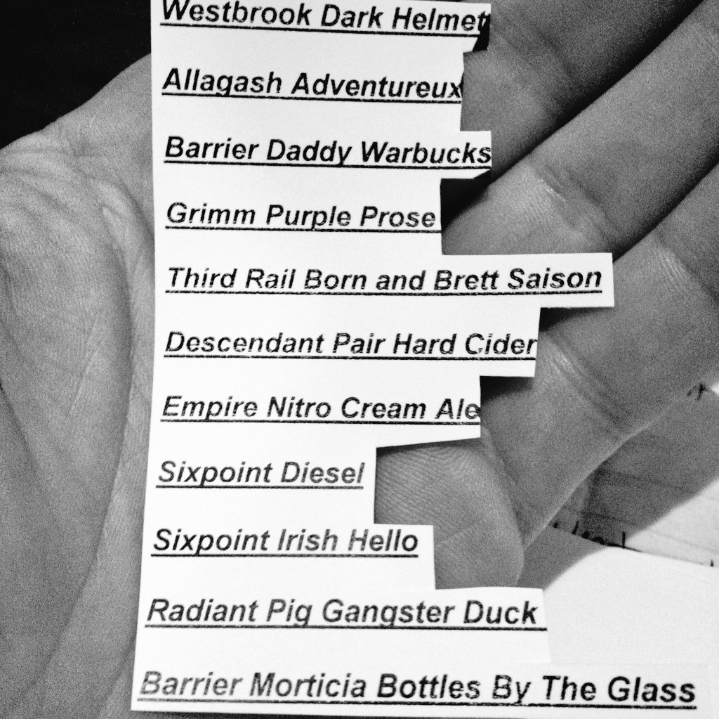 Weds come celebrate women in the craft beer industry.SISTERS IN CRAFT.Party kicks off @ 7pm. Lineup: