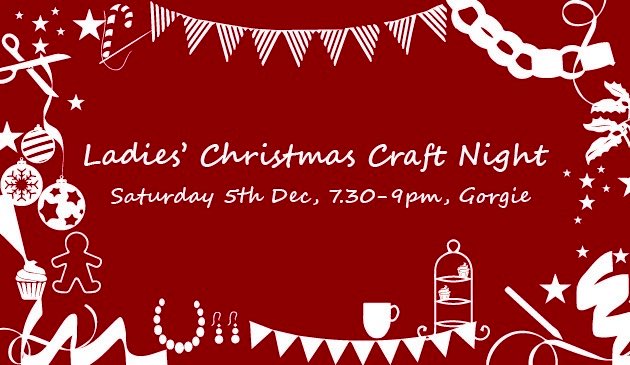 Katrinawhispers's tweet photo. Ladies don't miss out on our amazing evening of getting crafty and all Christmassy. Free Event, all welcome. https://t.co/VItrGWlJMx