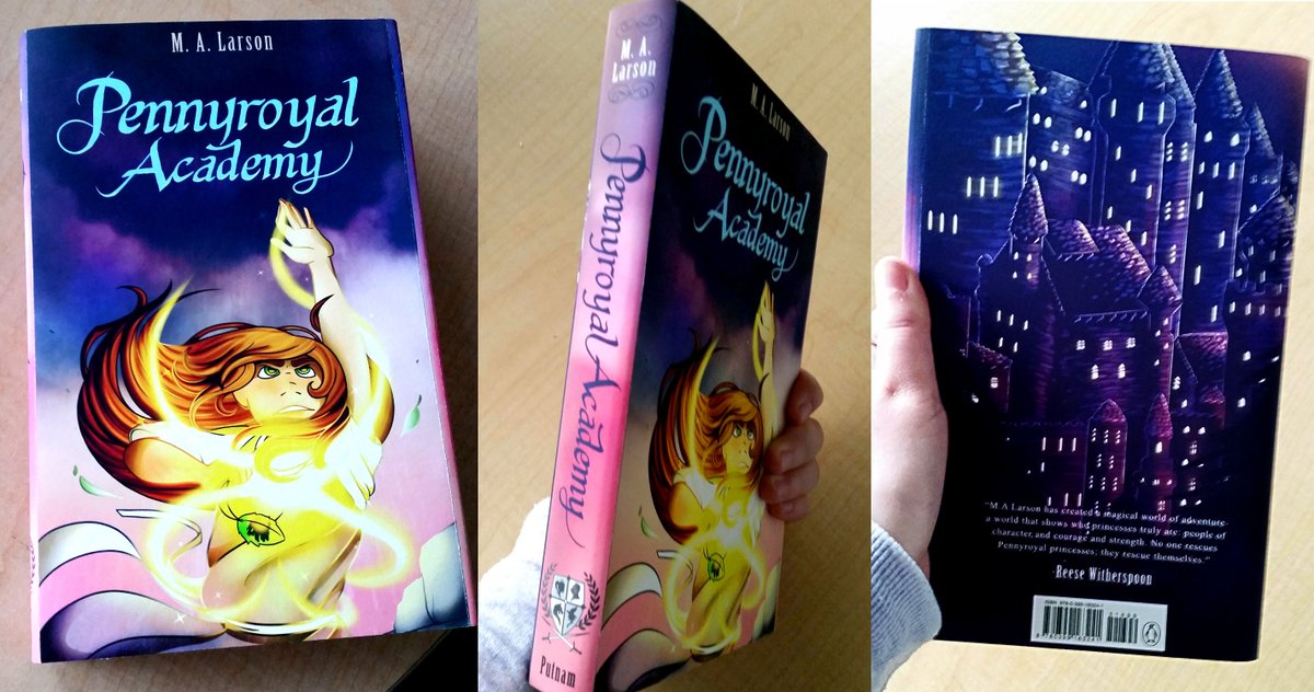TheGhostlyMuse's tweet photo. Final look on my Pennyroyal cover mockup for class! It fits wonderfully on the book! Hope you enjoyed it @M_A_Larson https://t.co/EPxMUdqb7V