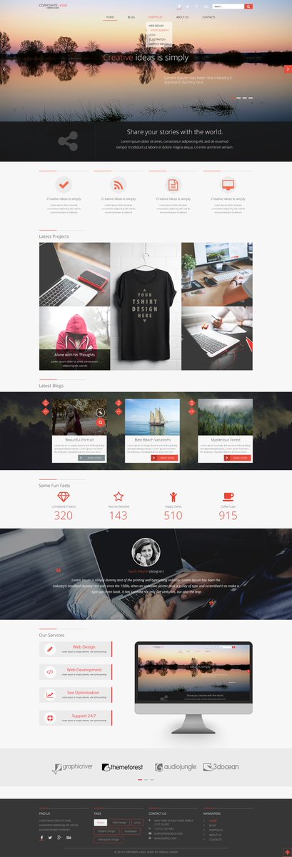 Crypto_Sergio's tweet photo. My project "Creative corporate design" https://t.co/giWrOI0S6F #Design #Photoshop #Corporate #Webdesign https://t.co/cCysNW0sGn