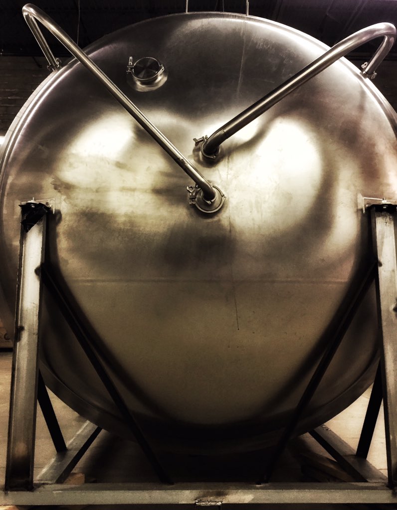 rivernorthbrew's tweet photo. Awaiting recommission. #60bbl #fermenter in action soon at #6021Washington! #Denver #craftbeer #gottanks? https://t.co/mspfbVEgLR