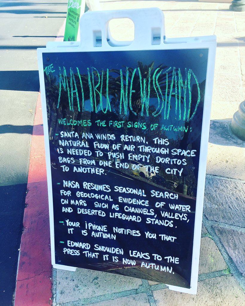 TracyWrights's tweet photo. No news is bad news. #MyDayInLA #Malibu #realnews #news #cominginhot #orcold #youbethejudge ππΌ https://t.co/WRGfVtKqY4