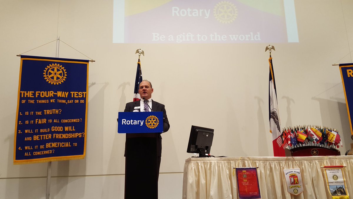 RotaryCR's tweet photo. Learning about Engage Iowa
from @roncorbett
#nonpartisian think tank
Top challenges
Economy
Education
Environment https://t.co/WGU4h54E1l