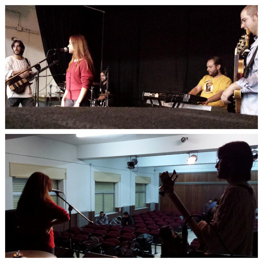 Hoy grabamos con alumnos y alumnas del modulo de sonido del IES Albayzin #granadaesmusica #letthefunktakeyoursoul