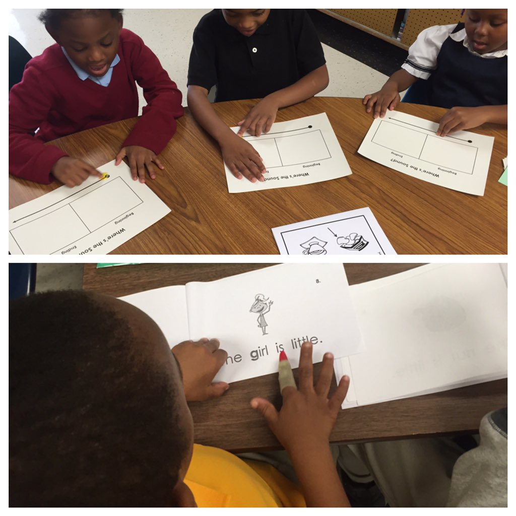 KingofReading31's tweet image. First graders practice cueing strategies! #isyourmouthready? #wheresthesound? #pandaslevelup @BassettePandas