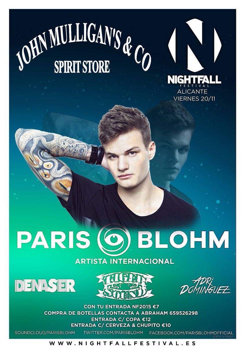 Si fuistes al Nightfall 2015 o comprastes la entrada y no pudistes asistir, la entrada te cuesta 7€!

#PARIS4NF