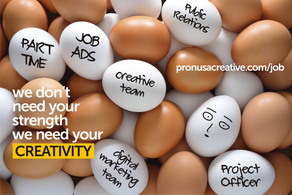 @akberjogja Full/Parttime | admin, PO, PR, kreatif| pronusacreative@gmail.com | DL 22/11/15| 081325078037