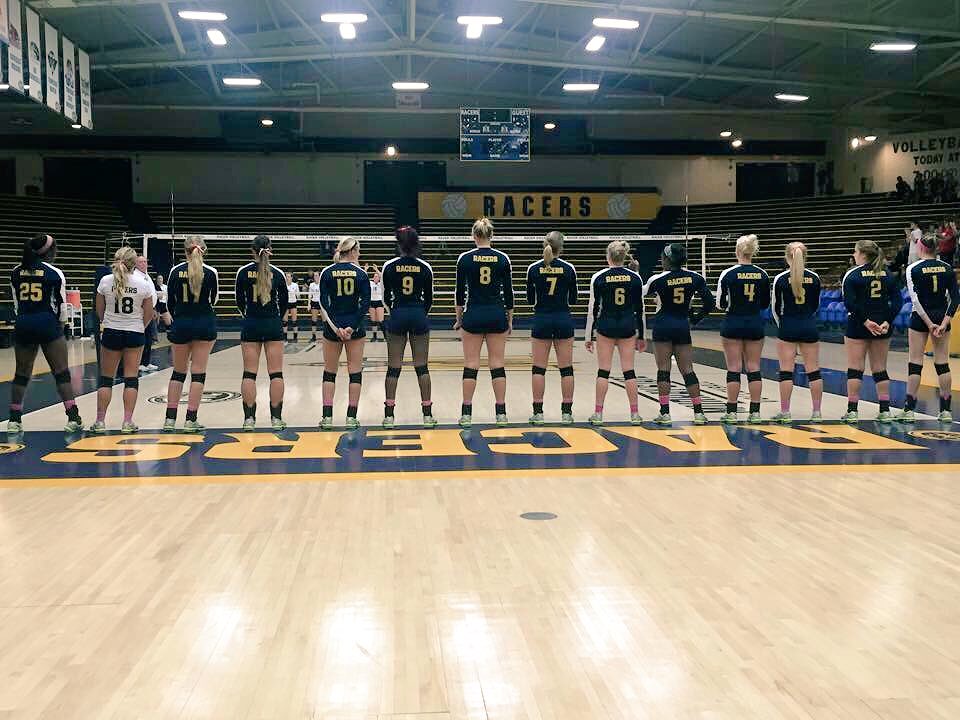 RacersVB's tweet photo. ITS ALMOST HERE! Come out and support us on Thurs @ 7pm as we take on SEMO in the first round of the OVC tournament! https://t.co/SXddFU6UdK