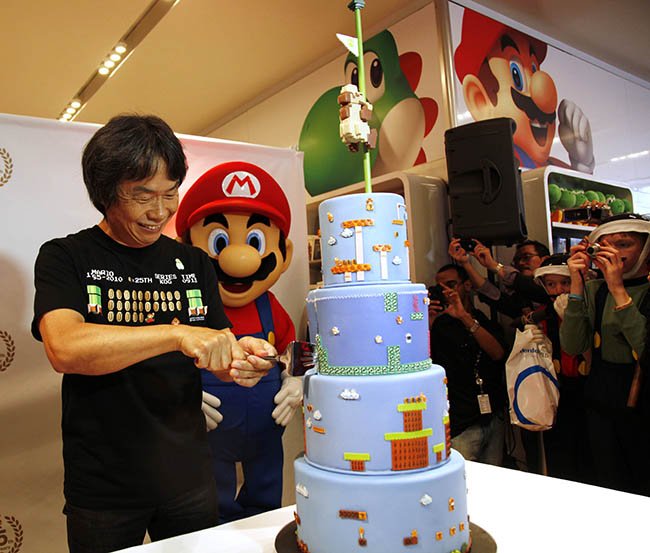 FryosStudios:  Happy Birthday Shigeru Miyamoto!!! NintendoAmerica wishes Fryos Studios  