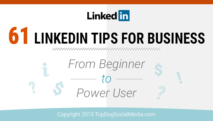 LookSocialMedia's tweet photo. 61 @LinkedIn Tips For Business: From Beginner to Power User https://t.co/wokSTgaRHf https://t.co/csL29W3nZO