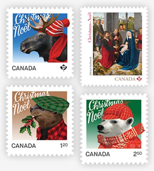 KateBueckert's tweet photo. I love the holiday stamps from @canadapostcorp this year! https://t.co/QKVrhQAYon