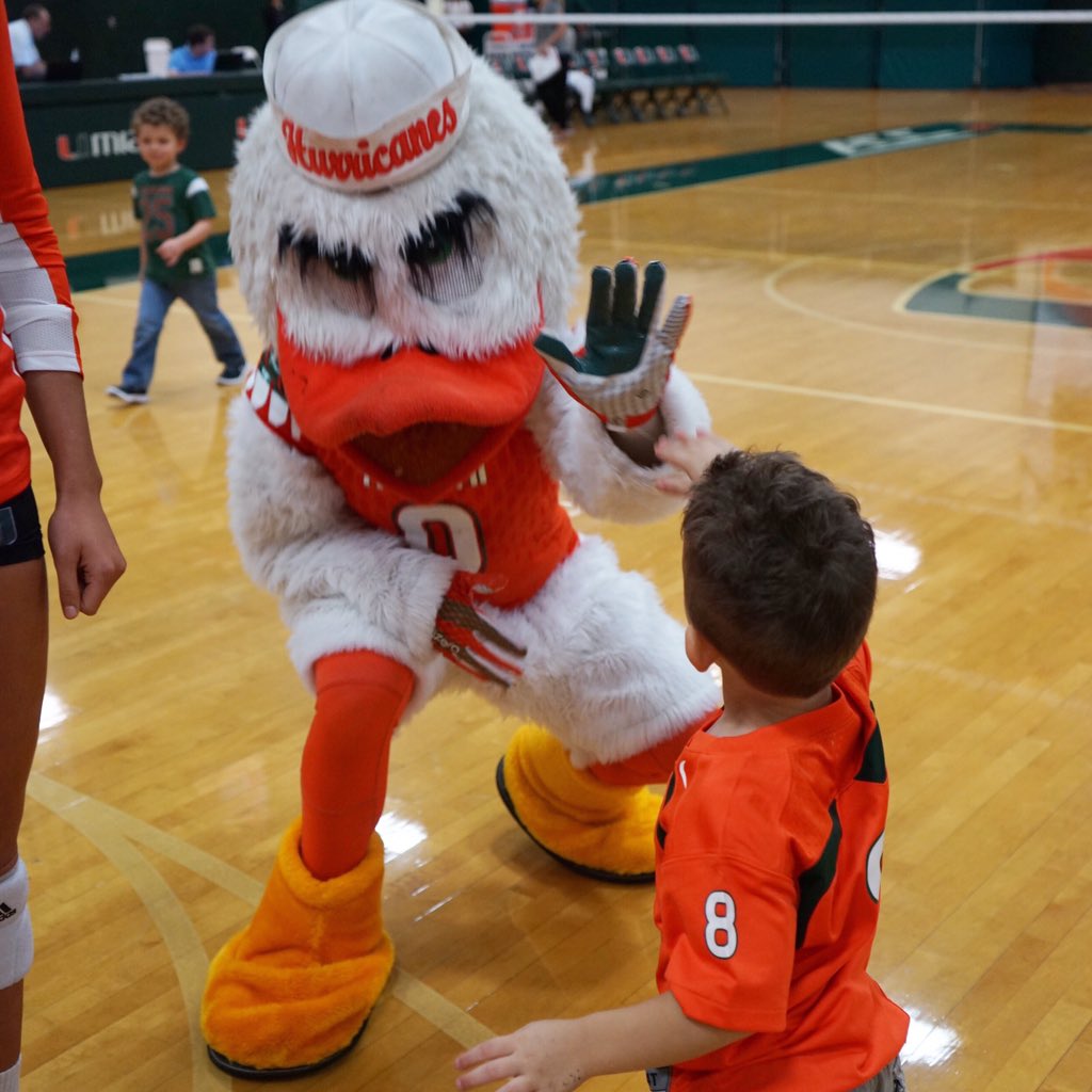 Canes Volleyball on Twitter "CanesVB had an honorary 8th starter at