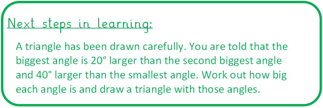 ConceptualMaths's tweet image. Year 6: Triangle reasoning
#nextstepsinlearning