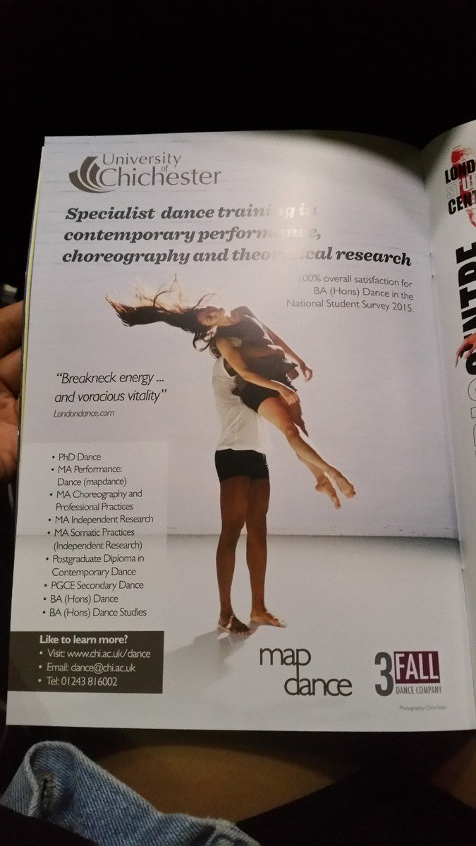aaliyahjbeau's tweet photo. Look what I came across in the #Intothehoods programme @UoC_Dance #MapDance #3Fall https://t.co/OI1oX2wkuv