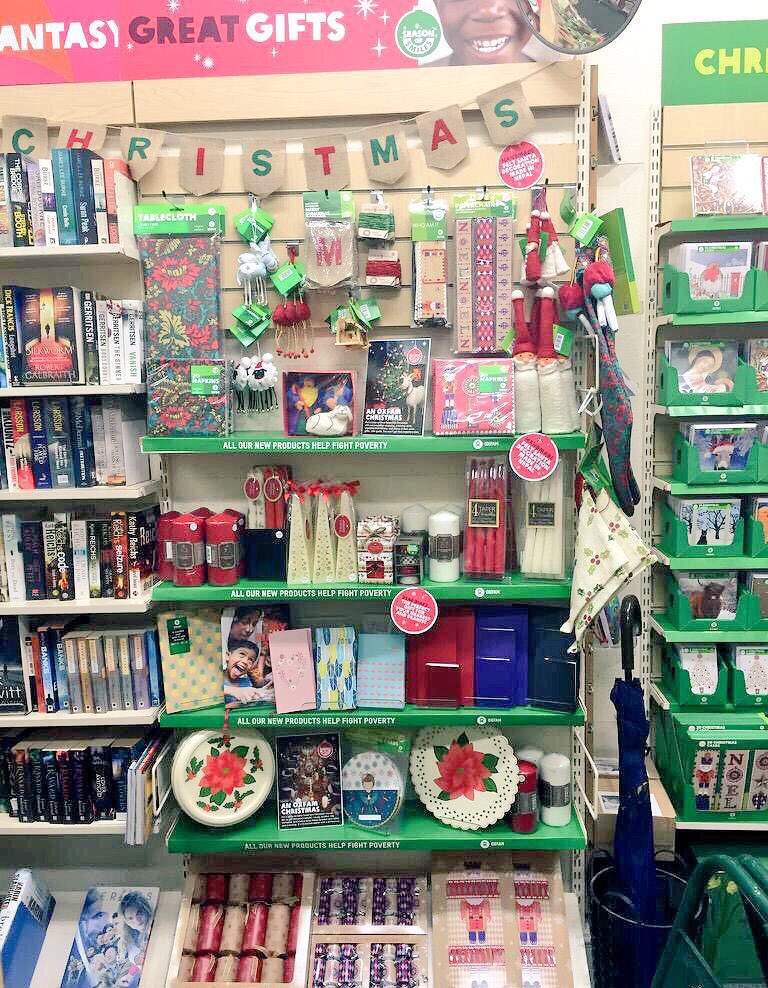 Our festive Fairtrade all ready for inspection..
#SmartNetworking  #oxfam