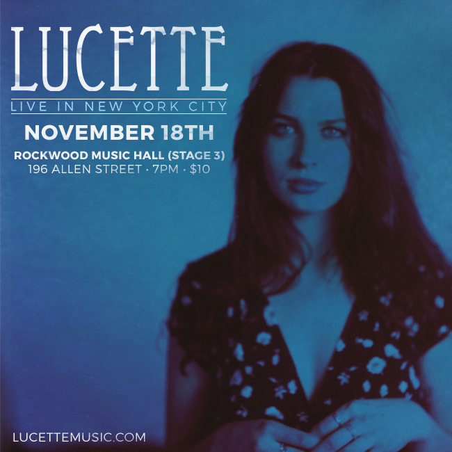 sarikohen05's tweet photo. Hey #NYC - @lucettemusic is swinging through @RockwoodNYC on the 18th. You don't wanna miss her! #CanadianGems https://t.co/rsLAQx7Cdn