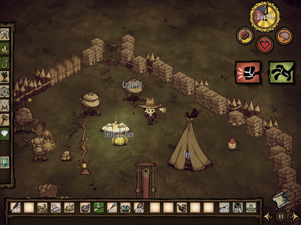 tiffarment's tweet photo. My many hats of Don't Starve. In honor of my Up Up Down Down Day! @upupfm @klei 

https://t.co/2eGSOrxtHX https://t.co/weOgsMDp2O