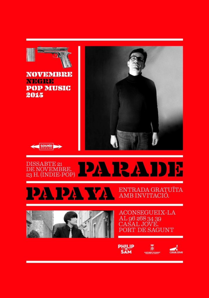 NovembreNegre's tweet photo. Gente de Valencia, suculentas invitaciones para #Parade y @yanarapapaya ➡️ Consíguelas en #CafeBerlin y #Flexidiscos https://t.co/B7zzGpSLE1