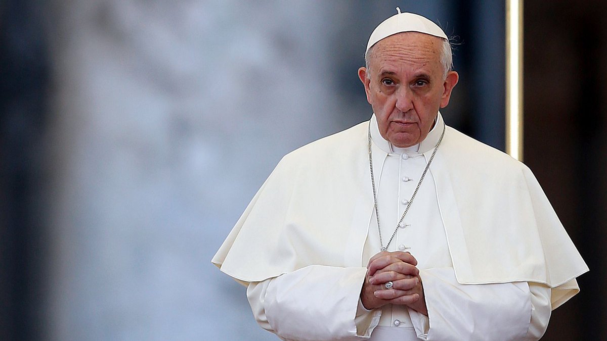 StColumbanJPE's tweet photo. "Join with me in prayer, as we entrust the innocent victims of this tragedy to the mercy of God." - #PopeFrancis https://t.co/Y2l7RTmhcJ