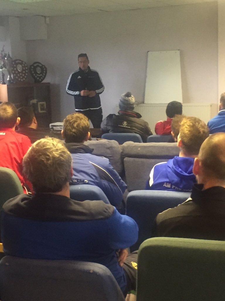 TheAcademyNI's tweet photo. Coaches seminar with Patrick ladru from Ajax https://t.co/NnKr6NbWXg