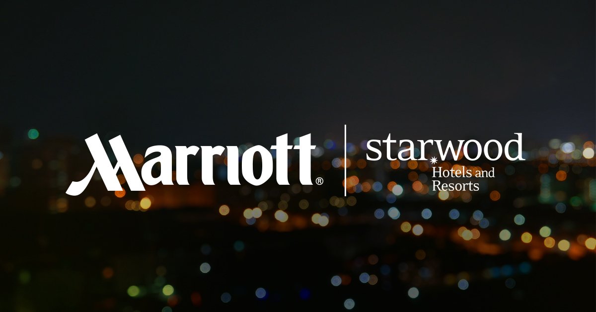 Marriott's tweet photo. .@MarriottIntl to acquire Starwood, creating world’s largest hotel company. https://t.co/81BFc4p50R #MarHotMerger https://t.co/F21JaRCF8q