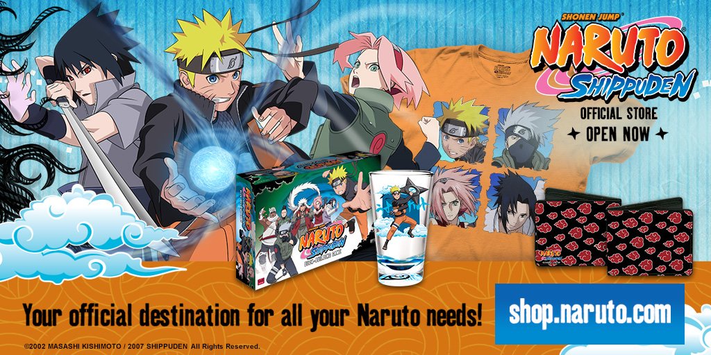 naruto official merch