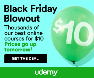 For a limited time get any course for $10 bit.ly/1H4nNaQ