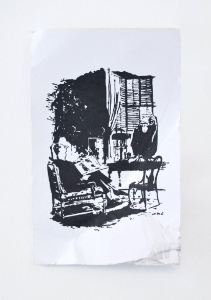 NUartauction's tweet photo. Stephen Sutcliffe; Green Tea (Spectre vs Rector)

#NUartauction #NorthumbriaUniversity #Print https://t.co/L1Btn0HeIw