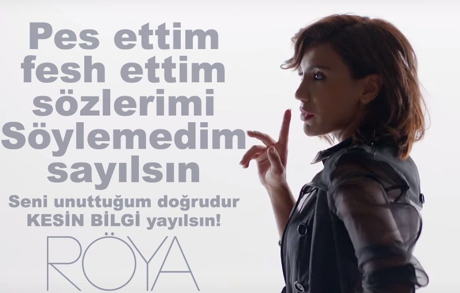 roya_ayxan's tweet photo. Pes ettim fesh ettim sözlerimi
Söylemedim sayılsın
Seni unuttuğum doğrudur
#KesinBilgi https://t.co/ip2t7Dqeol