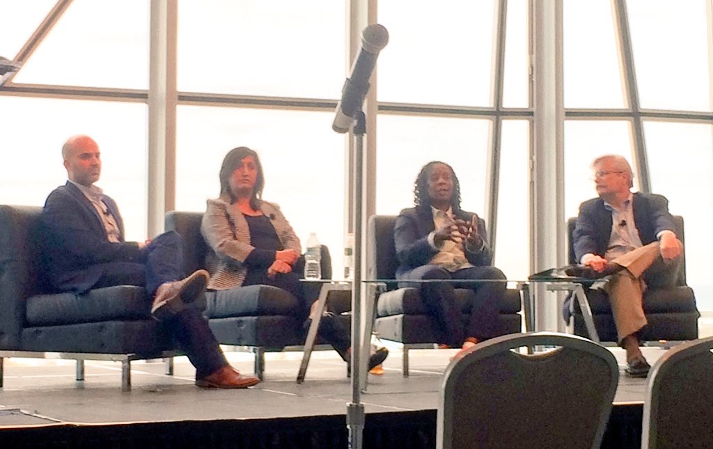 brandonbowersox's tweet image. Health device startups sharing experiences at #ITAIoT Internet of Things Summit. Glad to be here for @pixotech