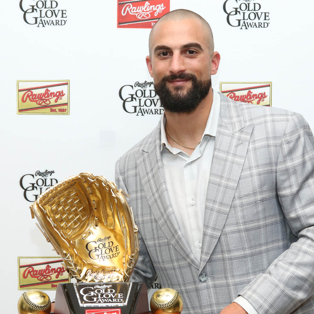 Happy 32nd birthday to Rawlings Pro and two-time winner Nick Markakis of the 