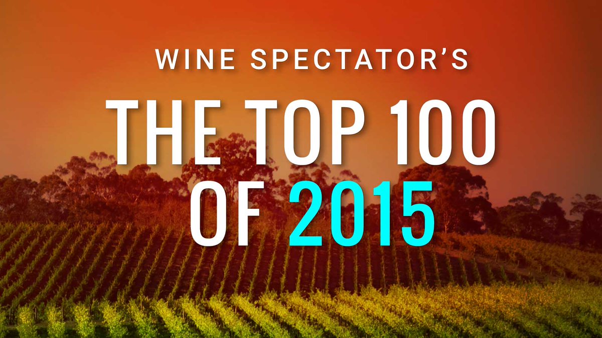 WineSpectator's tweet image. The @WineSpectator Top 100 wines of the year revealed! 42 are $30 or less. #WSTop100 bit.ly/1NzDzHD