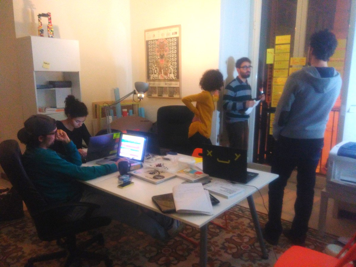 3DNestBari's tweet photo. Working on business model for @lascuolaOS. Our dream is almost a reality. Fingers crossed :) @ff3300 @Barimakers https://t.co/VPZXPssoDZ