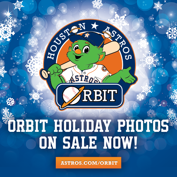 Houston Astros Orbit on X: Still a few time slots available for
