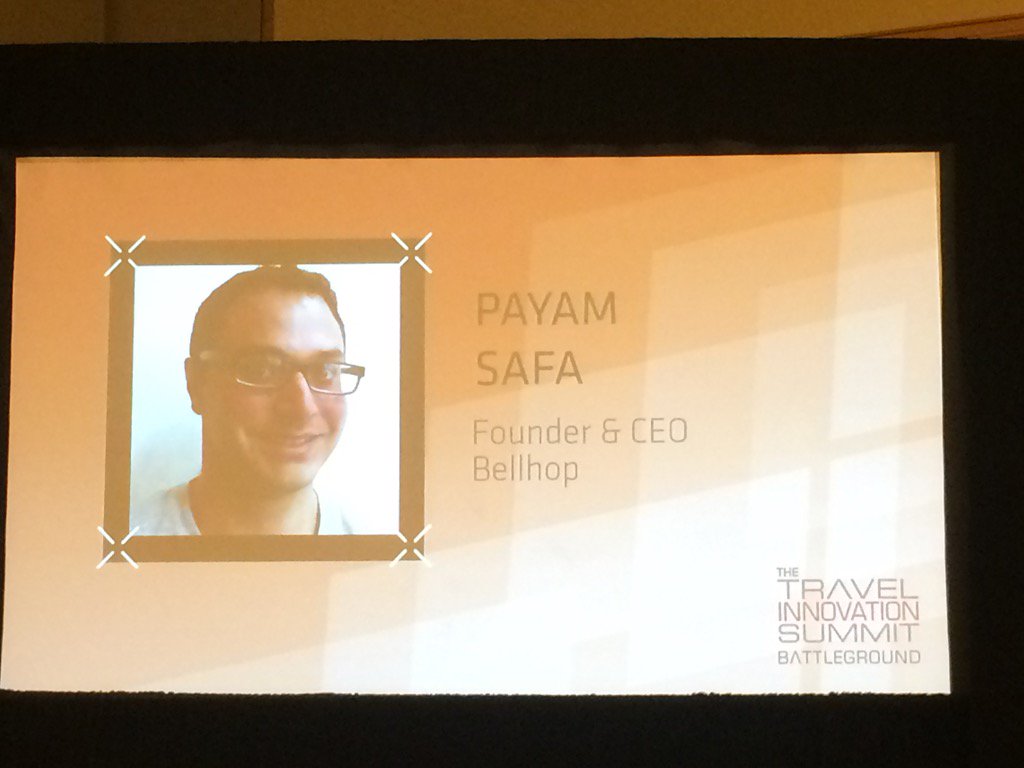 fmesny's tweet photo. @BellhopApp pitching as well. Runner #33ustour @33entrepreneurs @Phocuswright https://t.co/GPlql2IkP6