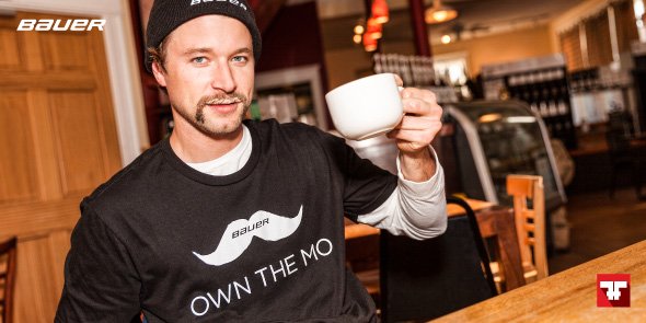 TotalHockey's tweet photo. Every #OwnTheMo tee sold = $10 toward prostate cancer research! Get yours here: https://t.co/zZD1gyRo8j https://t.co/md0OnKG0N1