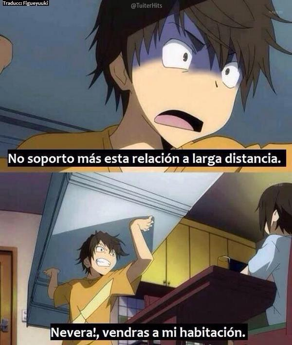 Maldita distancia..