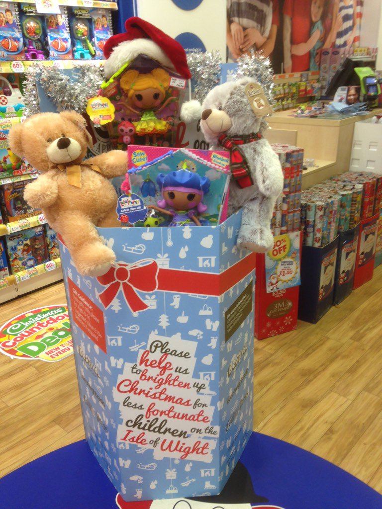 keziow's tweet photo. Bin number 2 full of toys at The Entertainer ready for the @toyappeal @iwightradio @iwcponline @onthewight https://t.co/n9A6z1An2s