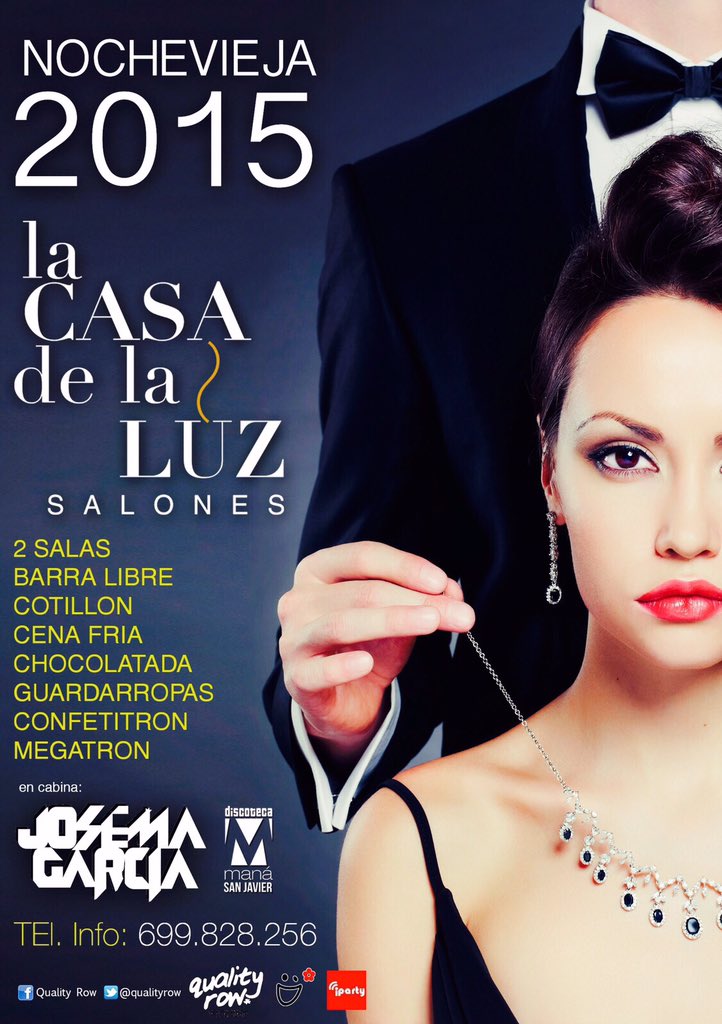 ENTRADASMURCIA's tweet photo. NOCHEVIEJA  LA CASA DE LA LUZ‼️ 🎉🍇🎩👠👔

Primeras entradas 45€ RESERVA tu entrada antes de que suban‼️ RT https://t.co/7eUTVUqSK5