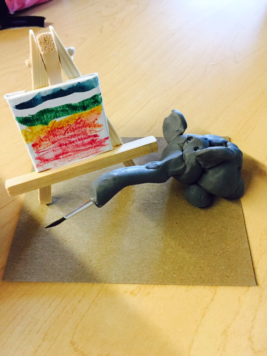 Genesis_ECSD's tweet photo. A remake of our Artist Lucy...made by our Zoo learners! #earlylearning #yegzoo @CityofEdmonton https://t.co/AWhb01twBf