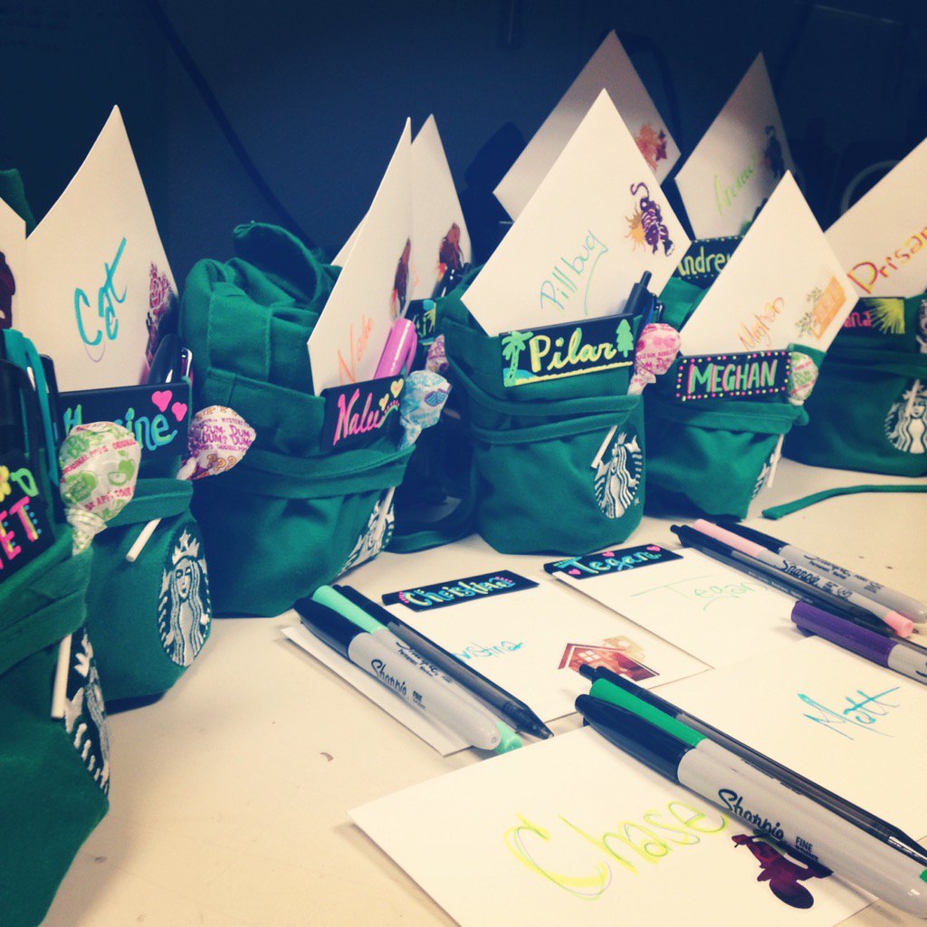 ggrracciiee's tweet photo. Partner Appreciation Week, day one! #tobeapartner #family @MichelleRullo @JeffSDanley #d1080 #area147 #SBUXMATL https://t.co/35ChqsrQAS