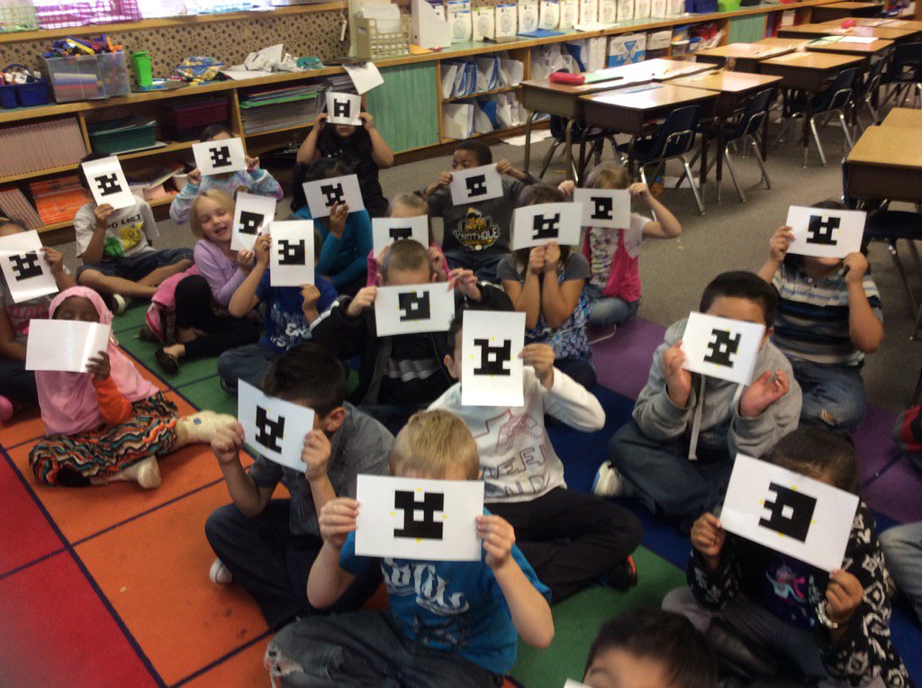 mbutterfield's tweet image. Plickers for math time! @missjesshansen #EdTechGSD #Welovemah